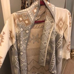 A nice native America printed sweater